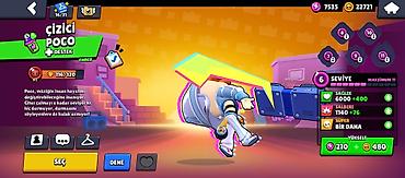 Sikkələr: Brawl Stars hesabı – RAMKO profili - Kupa: mövsüm rekordu 8068, ümumi — 8