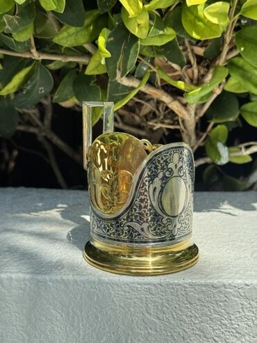 instrument qabı: Stəkanlar, rəng - Qızılı, 1 əd, 200 ml