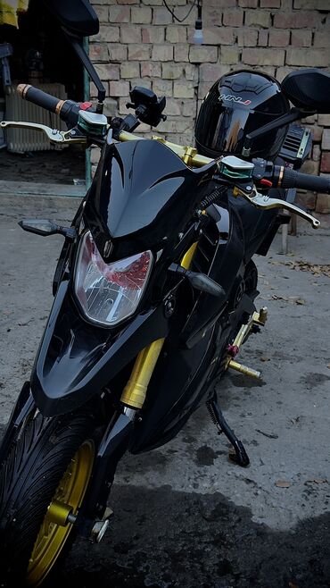 Мотоциклы: Электро мотоцикл Новая резина за 5400сом Новые акамуляторы 6 штук за — 3