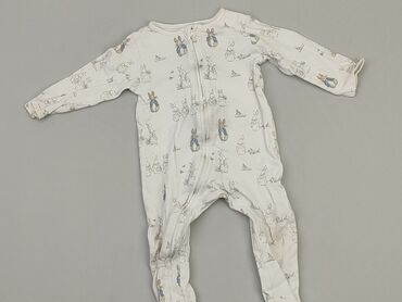 kombinezon biały niemowlęcy: Kombinezon, 6-9 m, stan - Dobry