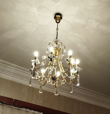İnformatika: Çılçıraq, 8 lampa, Metal