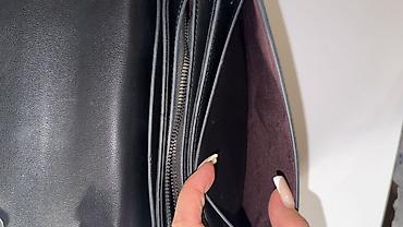 charles and keith: Классическая сумка, Материал: Экокожа, Застежка на магните, Женские, Б/у — 7