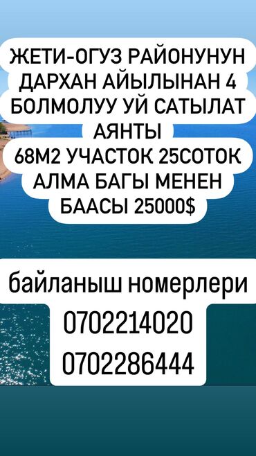 времянка с участком: Дом, 68 м², 4 комнаты, Собственник, Старый ремонт