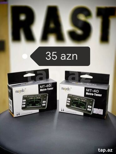 Tünerlər: Tuner RDT100 Kamerton və Tuner və metranom Musiqi alətlərini — 6