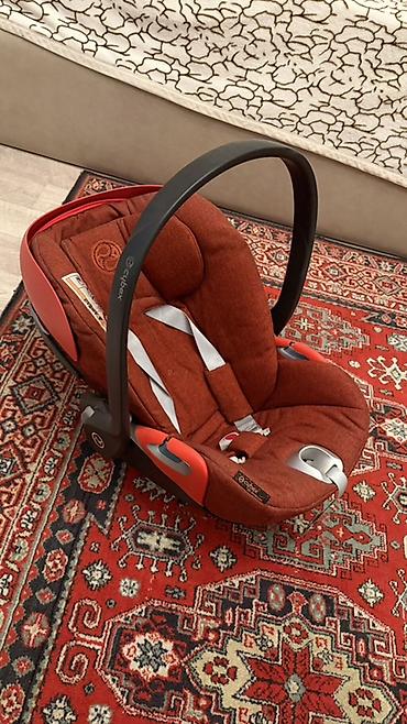 cybex автолюлька: Автокресло, цвет - Красный, Б/у — 1