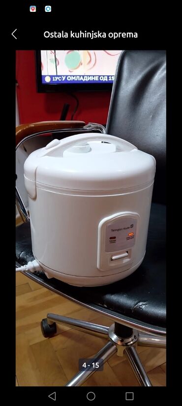 Ostali kuhinjski aparati: Friteza na paru idealna za pripremu Povrća. Pirinča ili drugih na lalafo.rs — 13 Ostali kuhinjski aparati: Friteza na paru idealna za pripremu Povrća. Pirinča ili drugih — 13