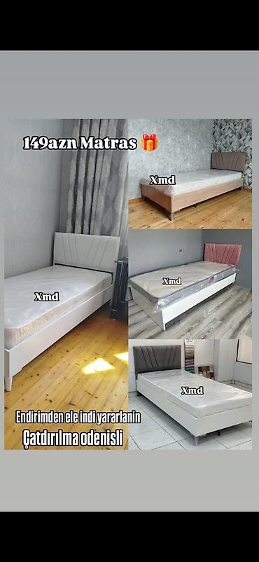 матрас двуспальный: Matras – 149 AZN • Rahat yuxu üçün ortopedik dəstəkli, bədən — 1