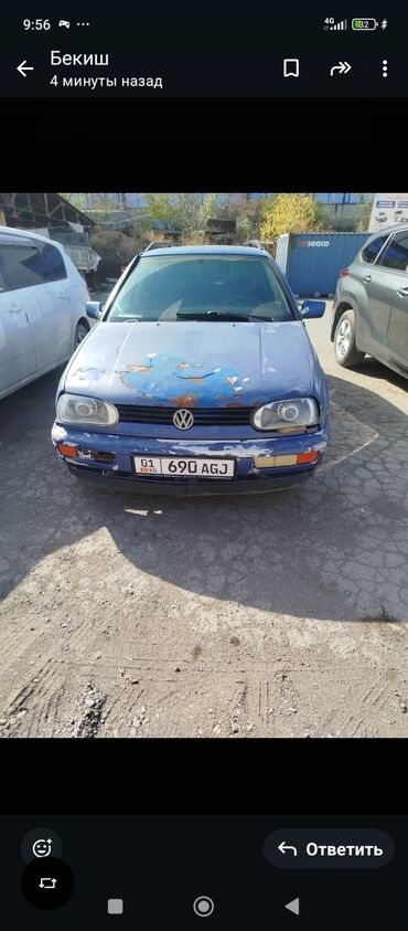 запчасти на опель зафира а: Volkswagen Golf Variant: 1994 г., 1.8 л, Механика, Бензин, Универсал
