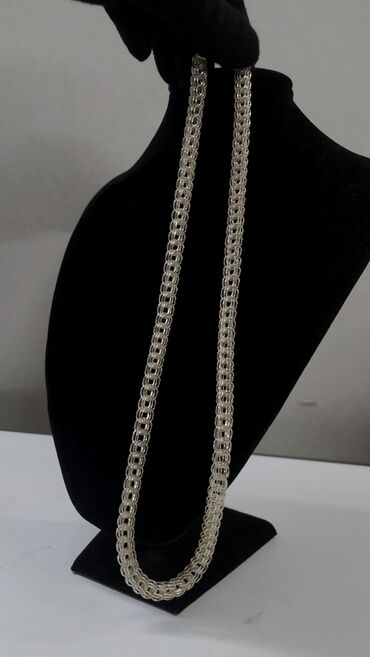 Серебряные цепочки: Серебряная цепь "Император" вес 120 гр 60 см Ручная работа Серебро 925 — 27