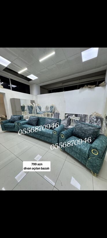 Sifarişlə divanlar: Künc divan, Qonaq otağı üçün, Parça, Bazalı, Açılan, Kitab — 9