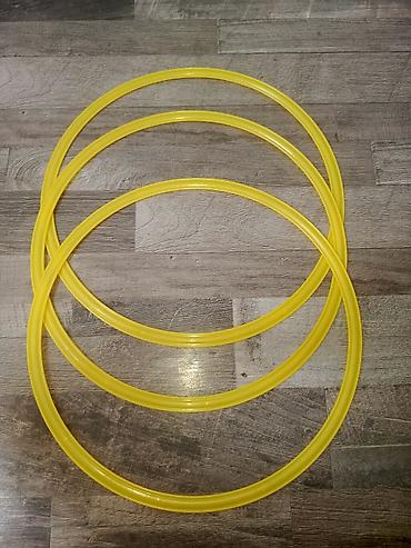 obruc: Məhsul: Təlim üçün Rəngli məşq halqaları Material: plastik Rənglər — 6
