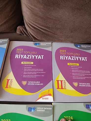 Testlər: DİM “Test Toplusu” kitabları – fənlər və hissələr üzrə dəst 1-ci və — 3