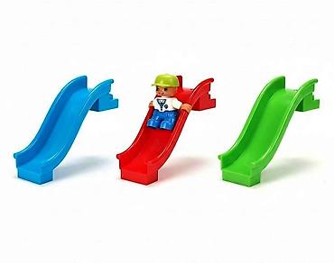 pull and: Элементы Горки DUPLO/LEGO 🔥 Три Ярких Цвета для Бесконечных Спусков! — 1