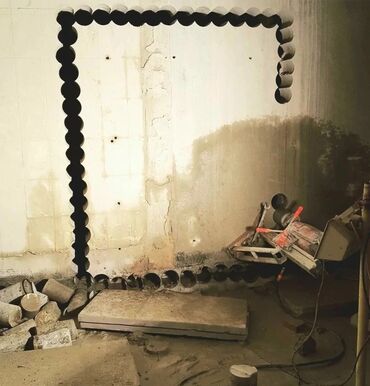 Beton işləri: Beton kəsmə Beton deşmə işləri Beton kesimleri deliklerin açilmasi — 11