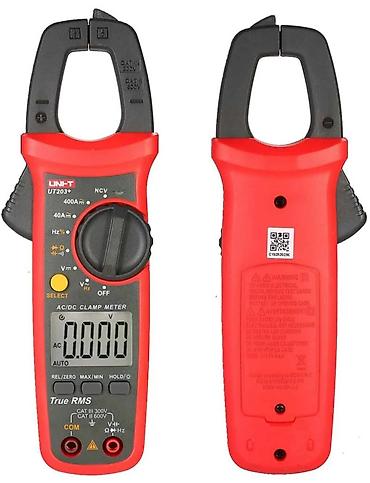Multimetrlər və testerlər: Unit UT203+ 400A Rəqəmsal Qısqac Ampermetr True RMS texnologiyalı — 1
