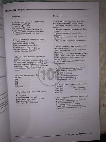 Testlər: FZ academy ingilis dili magistrantura hazırlıq kitabı tam təzədir heç — 2