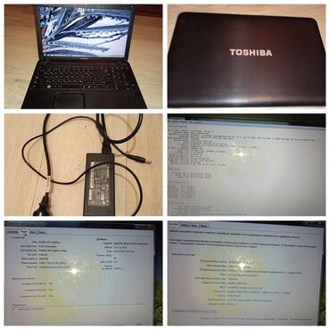notebook satiram: Toshiba windovs 7 rami yaddasi ekranda yazilib yaxsi vezyetdedi