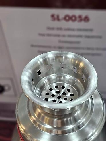 Samovarlar: Elektrikli samovar silver model: sl-0056 elektri̇k semaver 5l — 6