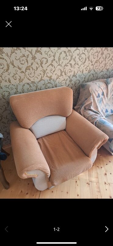 стеклянный кухонный стол: Б/у, Кресло-стул, Ткань, Нет кредита, Бесплатная доставка