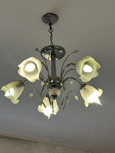 Çilçıraqlar: Çılçıraq, 3 lampa, Metal — 4