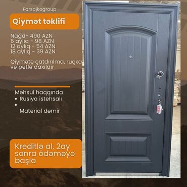 Giriş qapıları: Yeni Giriş qapısı Rayonlara çatdırılma, Pulsuz çatdırılma — 5