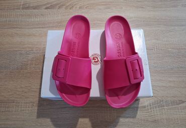 Papuče: Nove pink roze Grubin anatomske letnje papuče 38 I 37 Nove pink — 1