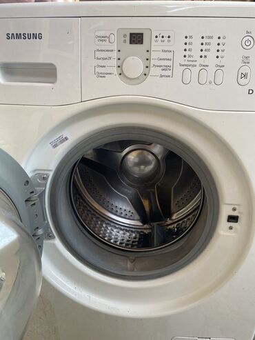 машинка стиральная: Стиральная машина Samsung, Б/у, Автомат, До 6 кг, Полноразмерная
