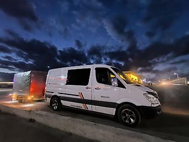 аренда грузового mercedesbenz sprinter: Mercedes-Benz Sprinter (фургон) - Кузов: 7 местный средний низкий — 2