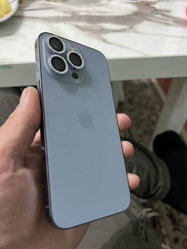 поко ф5 про цена бишкек: IPhone 13 Pro, Б/у, 256 ГБ, Синий, Чехол, 85 %