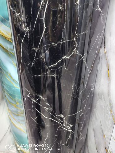 Mərmər effektli PVC panellər: Hamam ucun kafel evezi mermer paneller . Suvaqin ustunden kafelin — 14