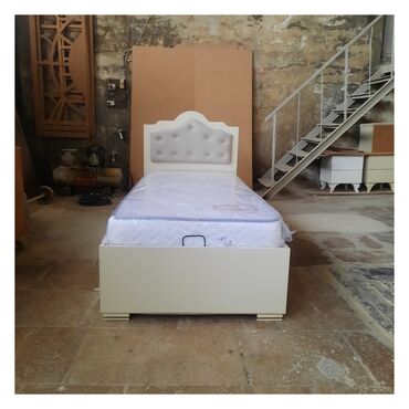 Çarpayılar: Təknəfərlik çarpayı, Bazalı, Matras ilə, Siyirməsiz — 5