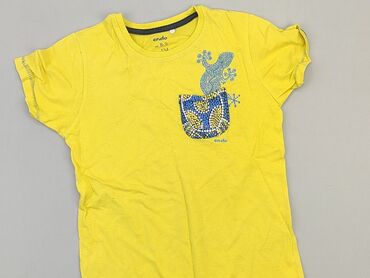 granatowa spódniczka 128: T-shirt, Endo, 9 years, 128-134 cm, condition - Good