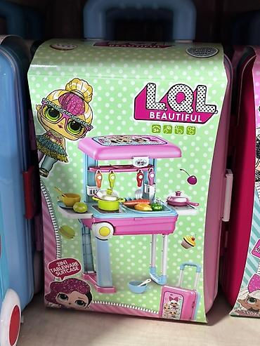 Балдар гарнитуралары: Игровой набор «LQL Beautiful» — детская кухня 2‑в‑1 в чемоданчике — 1