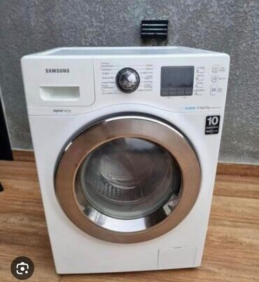 Стиральная машина Samsung, 8 кг, Б/у, Автомат, Нет кредита, Самовывоз