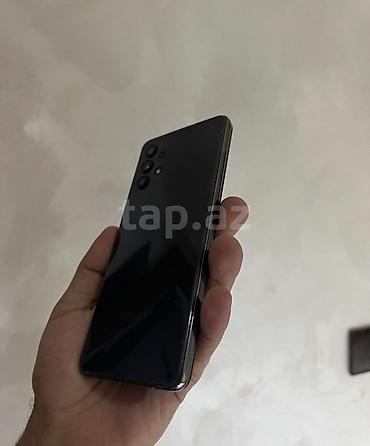 samsung tab s8: Samsung Galaxy A32, 64 GB, rəng - Qara, Sensor, Face ID — 9