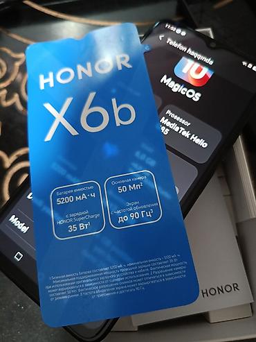 honor 30 i: Honor X6b, 256 GB, rəng - Qara, Sənədlərlə — 2
