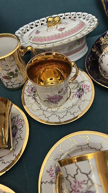 tap.az unitazlar: Çay dəsti, rəng - Ağ, Farfor, 6 nəfərlik — 3