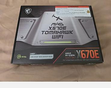 ana plata: MSI MAG X670E Tomahawk WiFi ana platası - Çipset: AMD X670E - Soket — 1