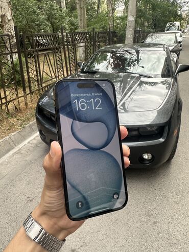 Apple iPhone: IPhone 14 Pro, Б/у, 128 ГБ, Jet Black, Защитное стекло, 82 %