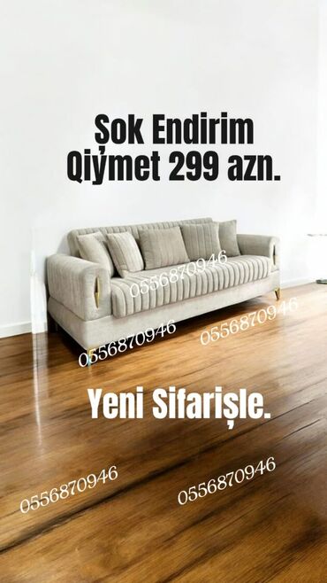 Sifarişlə oturacaqlar: Divan, Qonaq otağı üçün, Parça, Bazalı, Açılan, Kitab