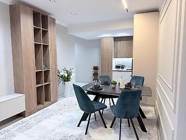 Посуточная аренда квартир: 3 комнаты, Душевая кабина, Постельное белье, Кондиционер — 19