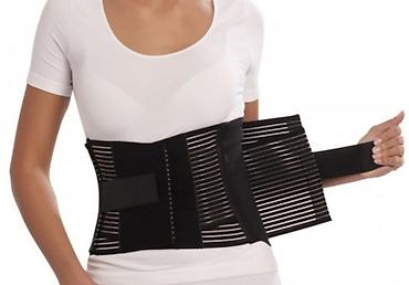 Bel dəstəkləyici korset - Material: elastik, nəfəsalan parça;