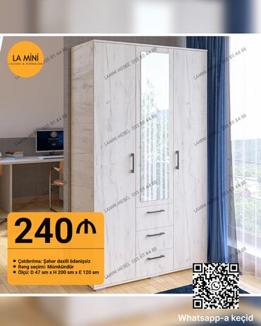 Dolablar: Yeni, Açılan, Düz dolab, Qarderob, paltar dolabı, Azərbaycan