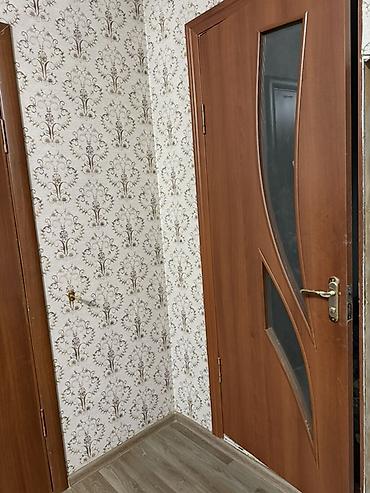silver kitchen: Межкомнатная дверь, Б/у, Со стеклом, Двухстворчатая, Деревянная, Распашная, цвет - Коричневый — 2