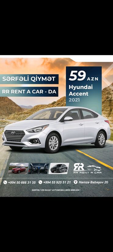 xacmaz rent car: Günlük, Hyundai, Depozitsiz