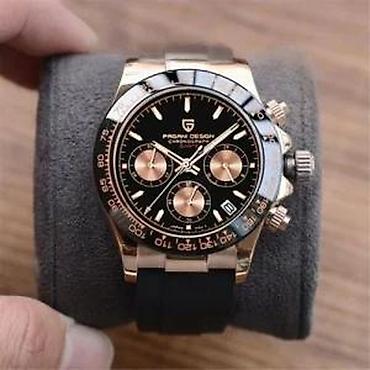 Ručni satovi: PAGANI DESIGN PD-1664 Sport sat -Rose Gold- Rolex Daytona Potpuno nov — 11
