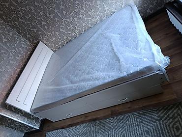 Двуспальные кровати: Двуспальная кровать, Новый, С матрасом, длина - 200 см — 15