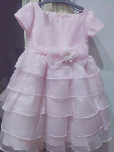 atlas parcadan donlar: Детское платье цвет - Розовый
