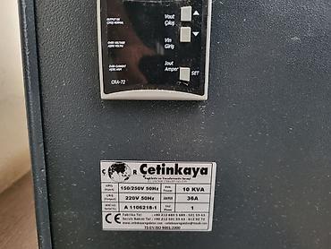 Çetinkaya avtomatik gərginlik tənzimləyicisi (AVR) – 10 kVA - — 2