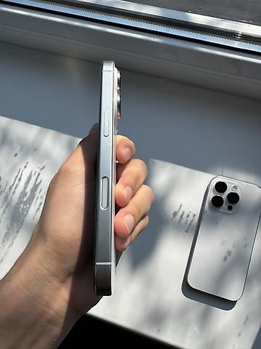 Apple iPhone: IPhone 16 Pro, Б/у, 256 ГБ, Серебристый, Защитное стекло, 100 % — 7